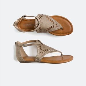 Report Footwear Lindsay Laser Cut Sandal